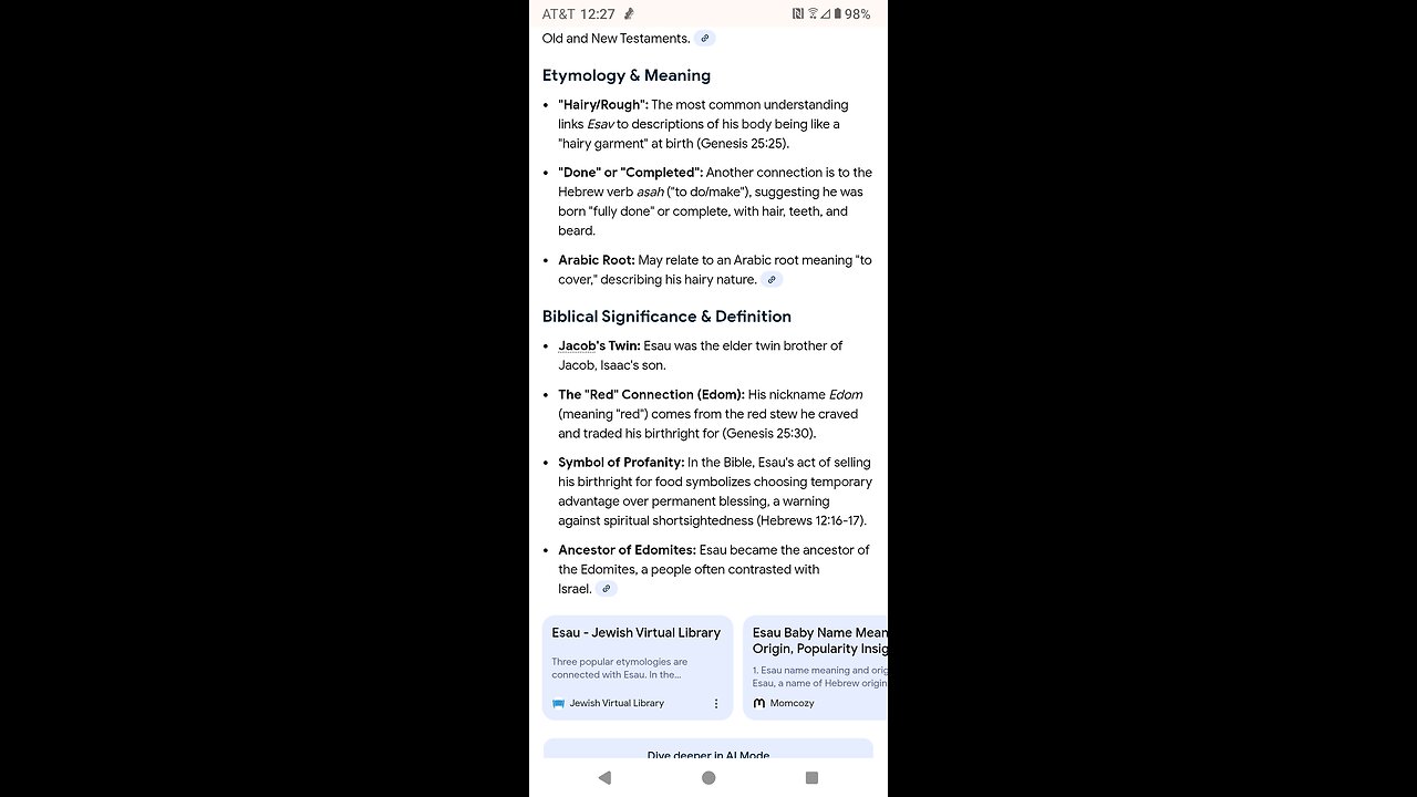 Entertainment: "Easu" etymology