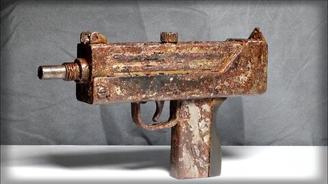 Restoring Iconic 1981 MAC-10 semi auto pistol, (with test firing). #restoration