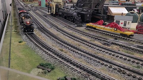 Queencity Highrailers modular layout at Green Township Senior Center 2024