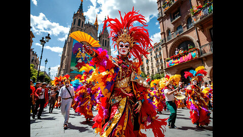 Carnival Festival Parade |Around Barcelona Catalonia