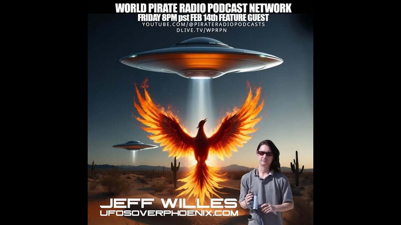 Episode No.339 – UFOS Over Phoenix (w/ Jeff Willes)