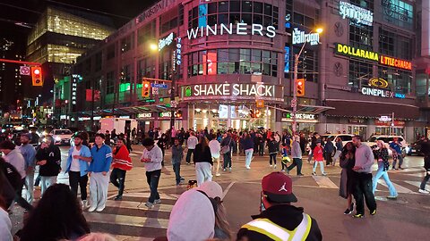 Toronto Blue Jays Wins The American League East & The Fans Celebrate.