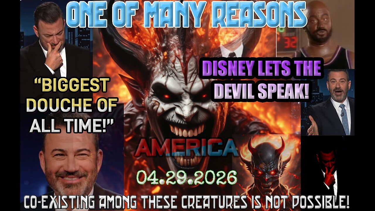 Expectations. Reality. Discernment [04.29.26] Kimmel (& those types) have NO place in this Republic [LIVE]
