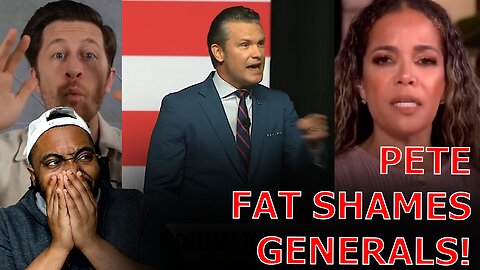 Liberals MELTDOWN Over Pete Hegseth FAT SHAMING Generals & Women To Their Faces During Speech!