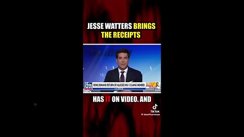 When Jesse Watters brings the receipts - slaps down Jessica on the Five