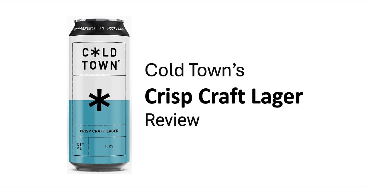 Cold Town Crisp Craft Lager Review