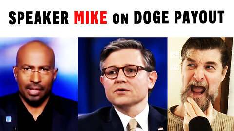 💣UNBELIEVABLE: Mike Johnson REVERSES Trump and Elon Musk On DOGE Payout!