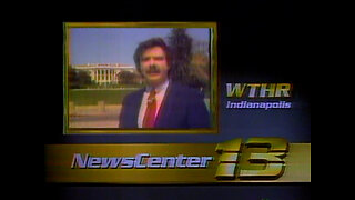 March 31, 1986 - Taco Bell Taco Salad & Tom Cochrun WTHR News Bumper