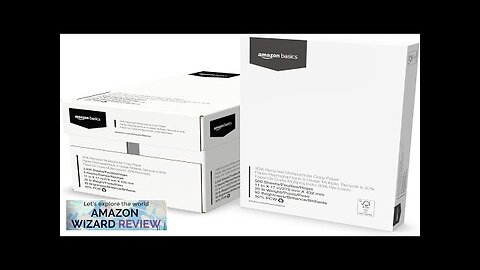 Amazon Basics 30% Recycled Multipurpose Copy Printer Paper 5 Reams 2500 Review