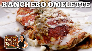 Ranchero Omelette on the Blackstone Griddle