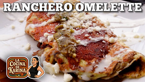 Ranchero Omelette on the Blackstone Griddle