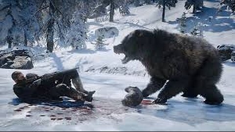 The most intense grizzly attack