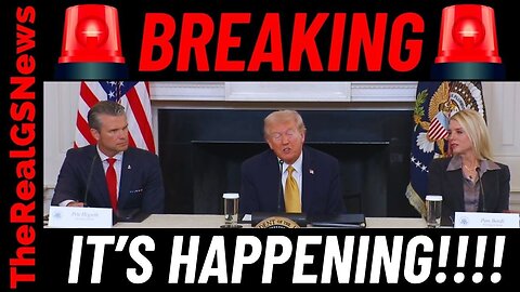 BREAKING REPORT!!! 🚨 TRUMP Just Made Major War Announcement Live On TV!!