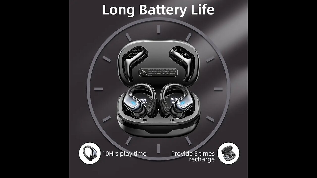 LIFEBEE New Wireless Earbuds for Running Sports,