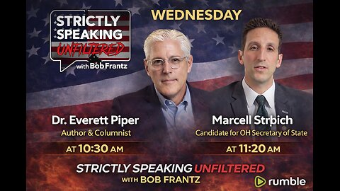 Strictly Speaking: UNFILTERED WEDNESDAY