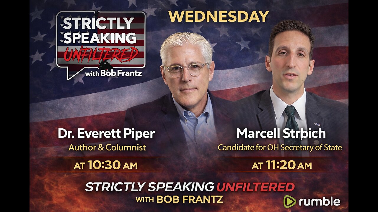 Strictly Speaking: UNFILTERED WEDNESDAY