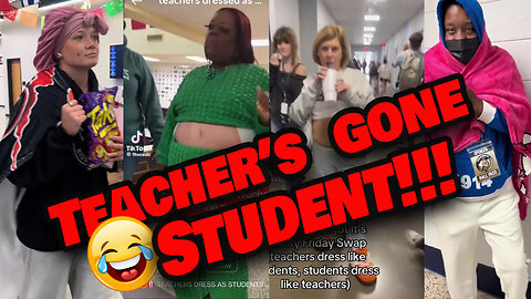 “Teachers Dress Like Students for a Day 😂🎒 | Funny Classroom Challenge 2025 (Gone Viral)”
