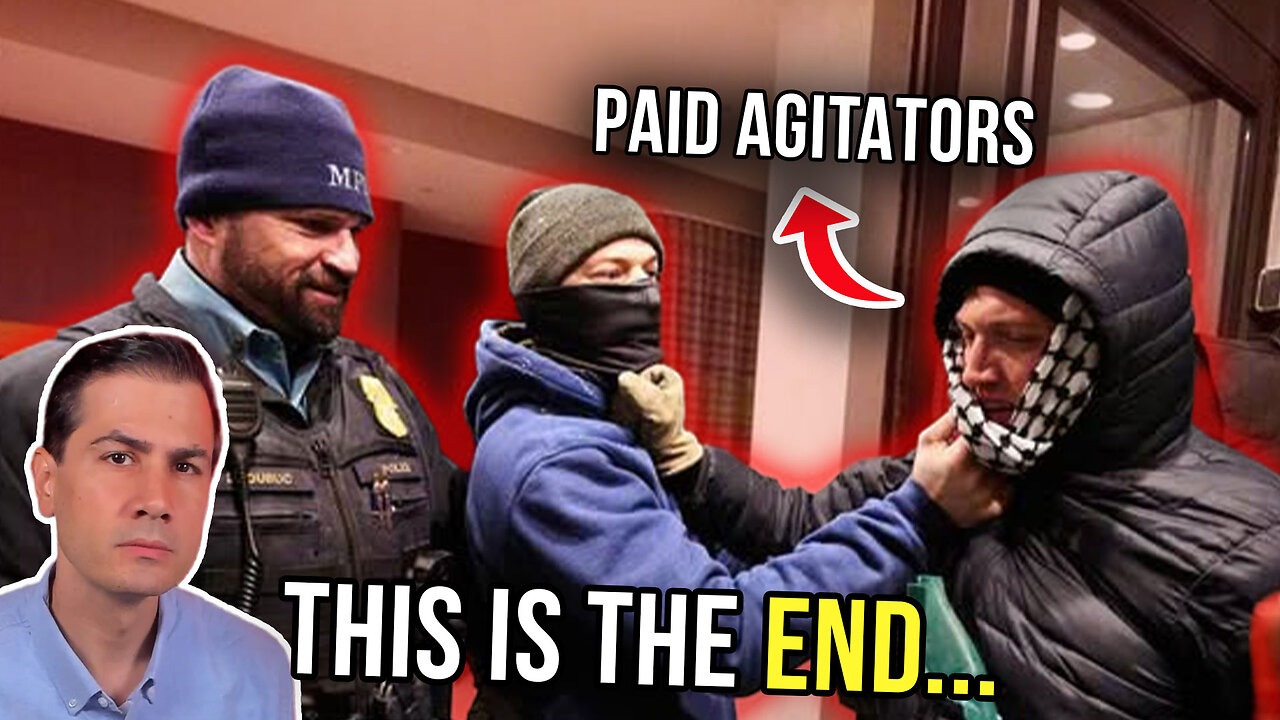 BREAKING: Anti-ICE Mob Storms Hotel as Police Pull Back