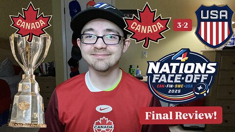 RSR7: Canada 3-2 United States 2025 4 Nations Face-Off Final Review!