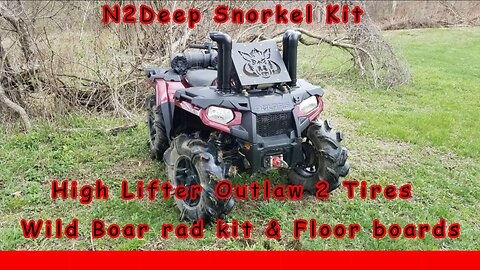N2Deep Snorkel Test 2019 Polaris Sportsman 570