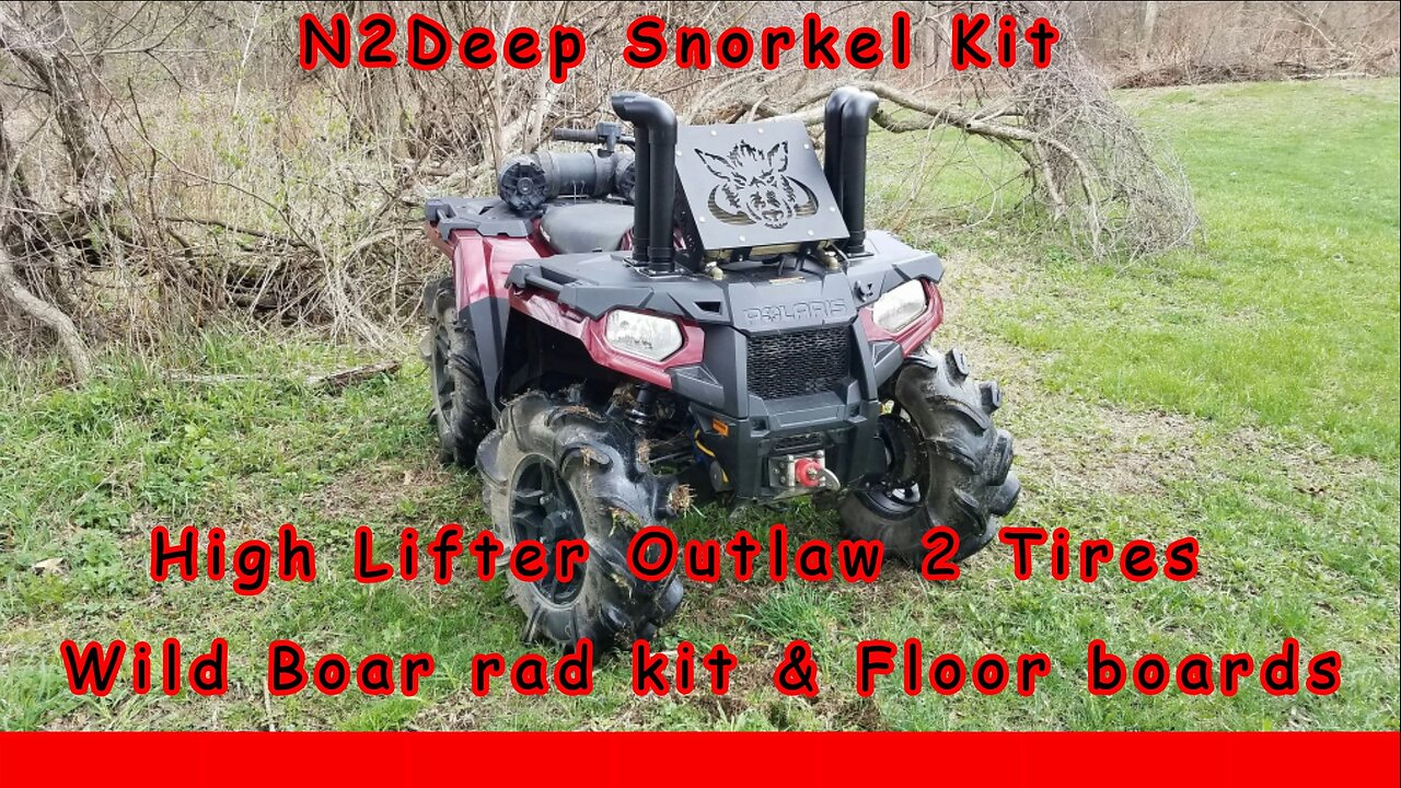 N2Deep Snorkel Test 2019 Polaris Sportsman 570