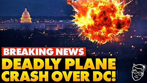 🚨BREAKING: Army Blackhawk SMASHES Into American Airlines Flight Over DC | Massive Explosion, Death