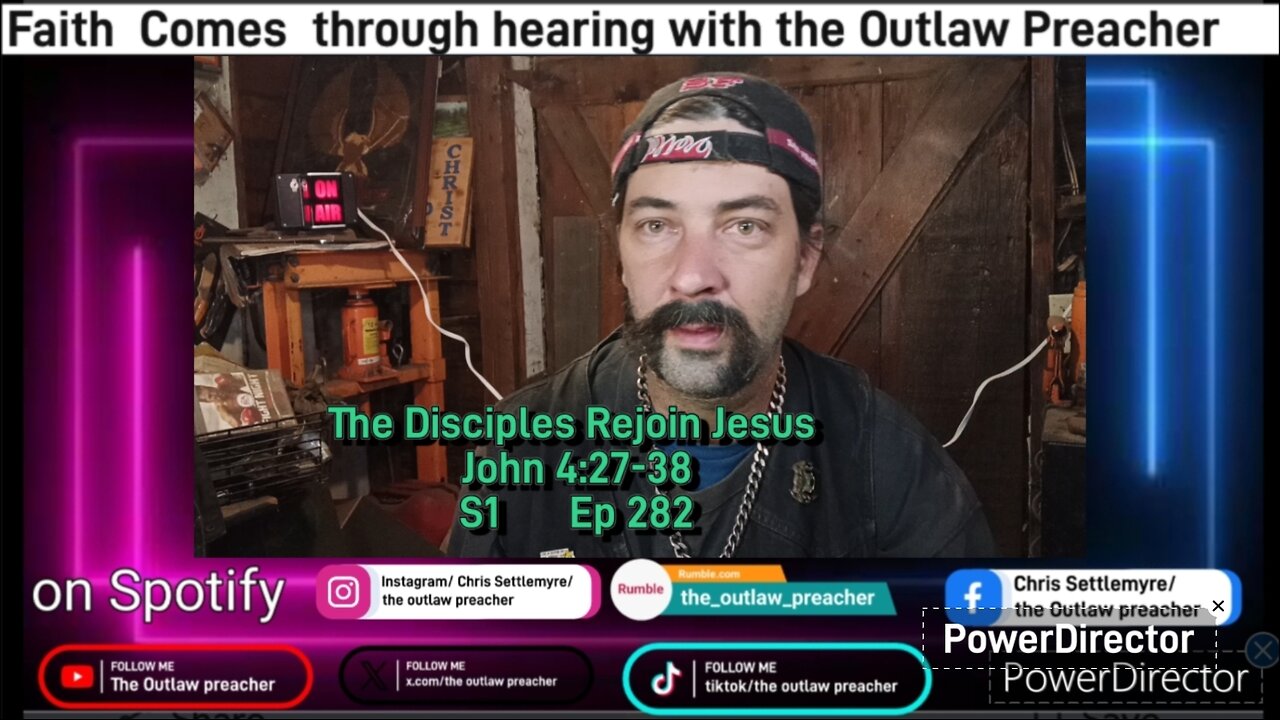 The Disciples Rejoin Jesus John 4:27-38 S1 Ep 282