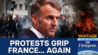 Protests Erupt in France Again as Unions Strike Against Looming Budget Cuts | Vantage on Firstpost