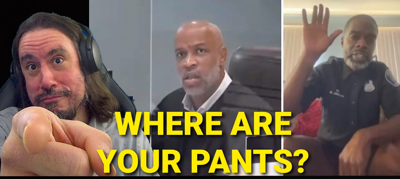 Detroit Cop BUSTED Pantsless in Viral Zoom Court Blunder: You Got Pants On, Officer?!