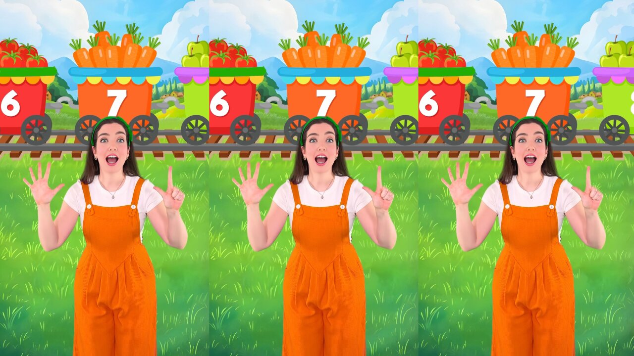 Count to 10 in English | Fun Learning Numbers for Kids #learning #kids #toddlers #numbers #figures