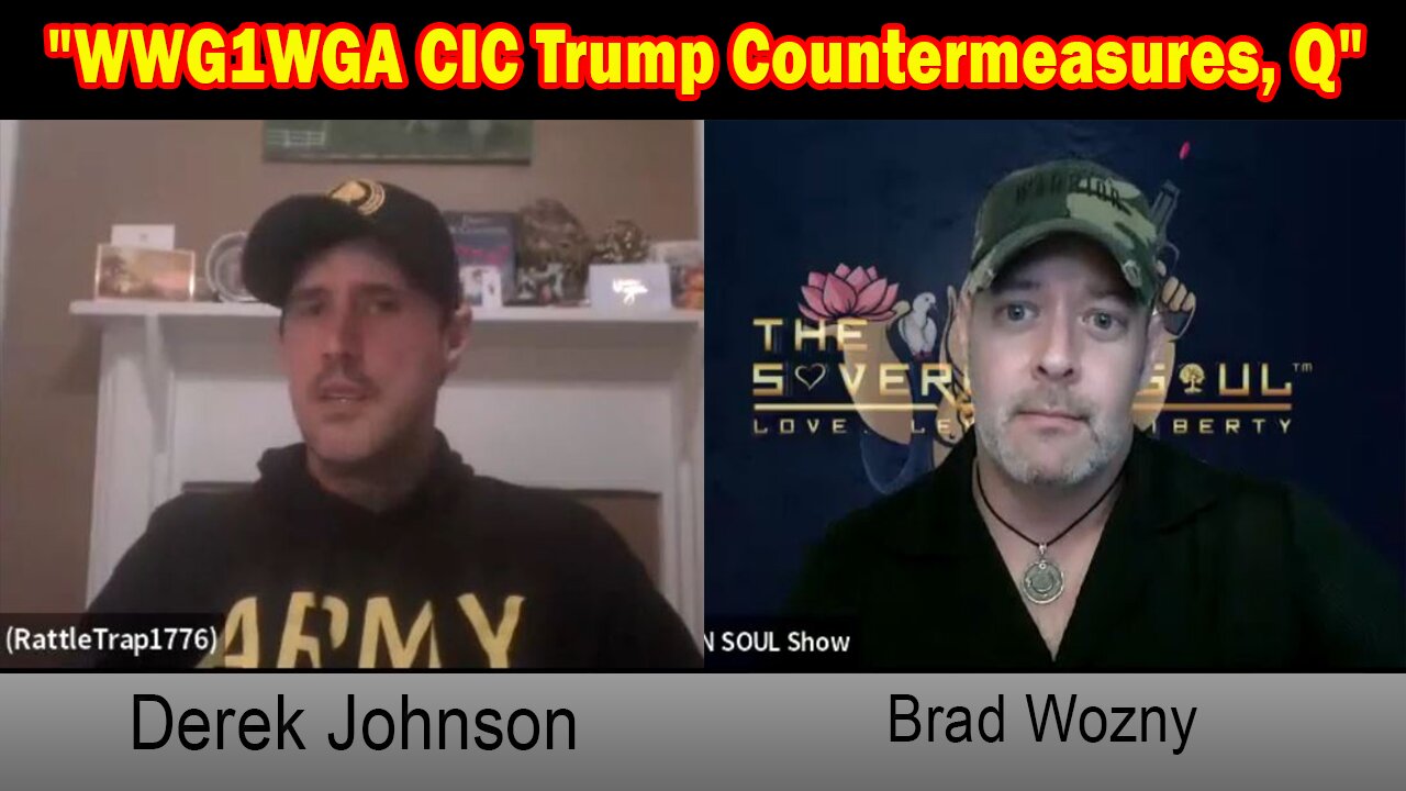 Derek Johnson & Brad Wozny HUGE Intel Jan 9: "WWG1WGA CIC Trump Countermeasures, Q"