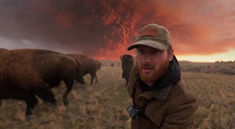 Yellowstone Eruption Vlog [Sora 35MM Footage]