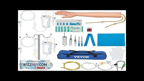 VEVOR Phlebotomy Practice Kit 25 Pieces IV Practice Kit Phlebotomy Practice Arm Review