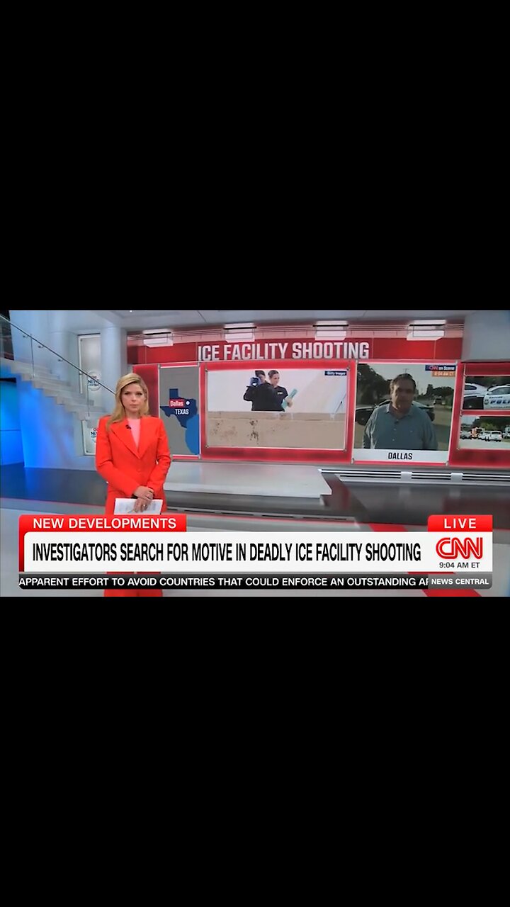 CNN Says They Still Dont Know Motive Of ICE Shooting...