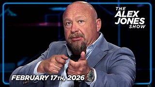 THE ALEX JONES SHOW - 2/17/2026: Rhode Island Trans Shooter Threatened Alex Jones Day Before He Murdered His Family, Trump Admin’s Handling Of Epstein Case Triggering Mass Exodus & Potential Collapse of MAGA! PLUS, Drones Discover Evidence Of An Und