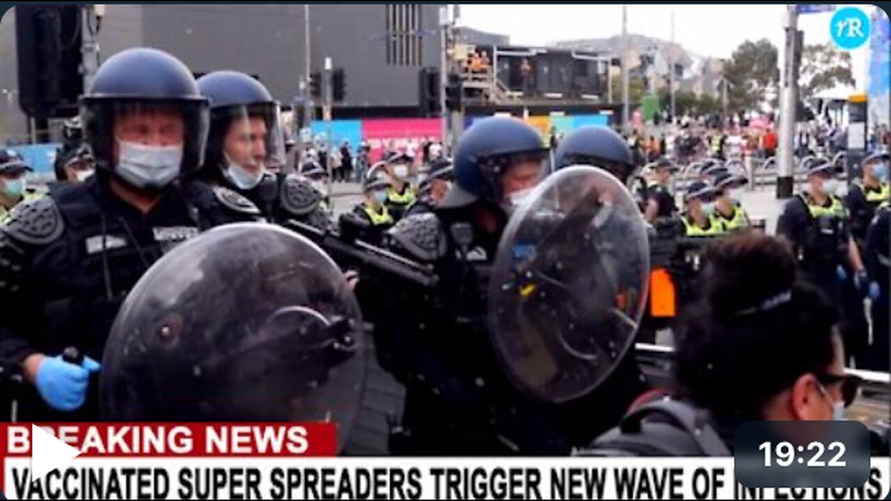 GESTAPO GOES WILD ON PROTESTERS - WOMEN AND CHILDREN SHOT IN THE FACE