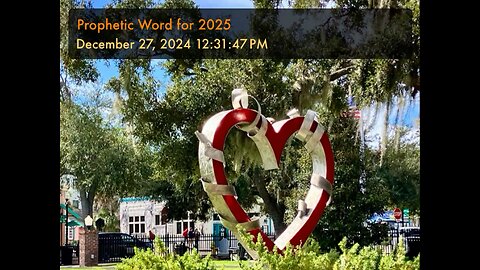 Prophetic Word for 2025