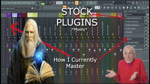 Mixing and Mastering a guitar Beat-FL Studio-*Mostly* Stock Plugins