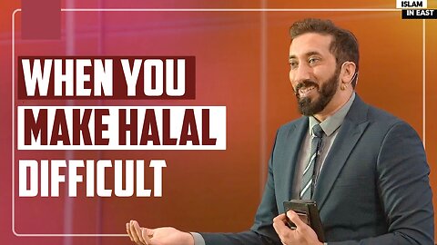 Why Haram is so Easy? | Nouman Ali Khan
