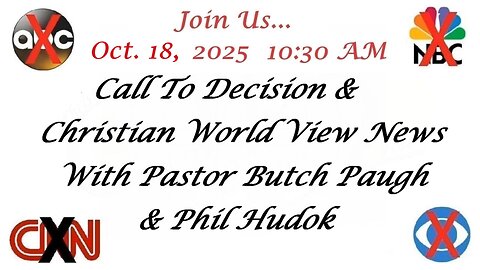 Christian World View News 10/18/25
