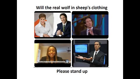 Identifying Wolves in Sheep's Clothing