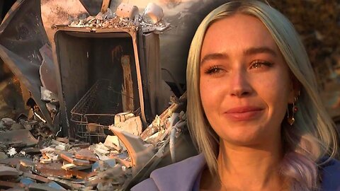 Woman Devastated After Losing Everything in California Wildfires