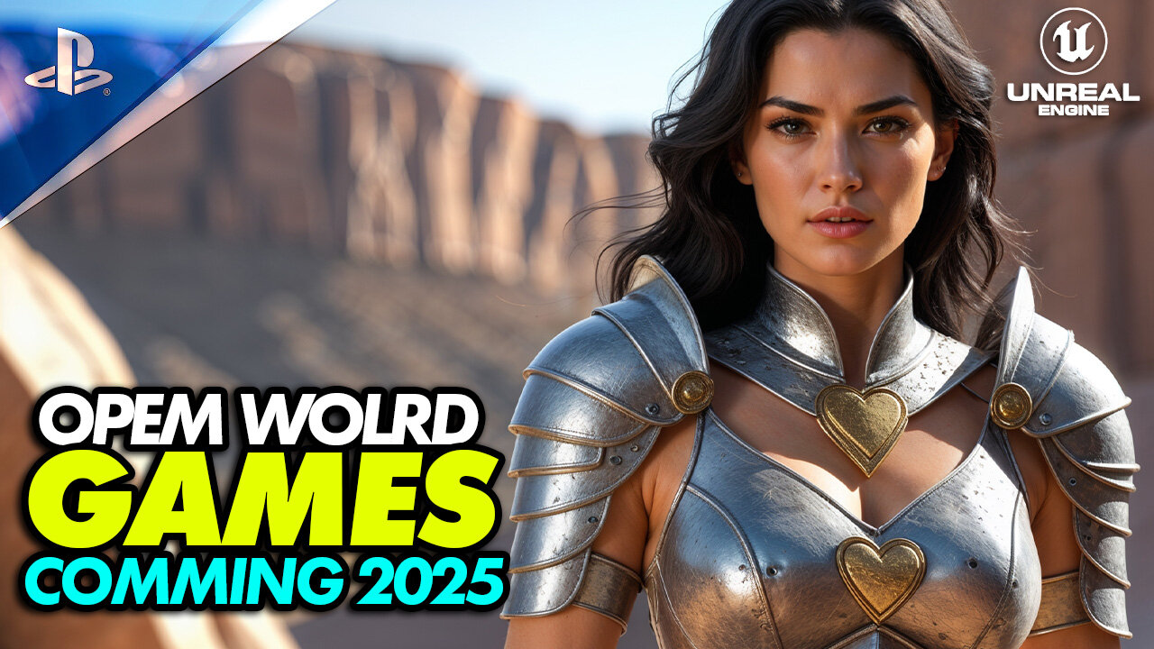 The Most Anticipated Games of 2025 | Next-Gen Graphics & Open World Adventures 4K - Gaming News & Games Trends