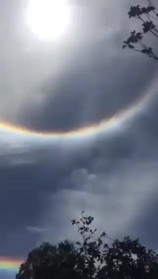 Rainbow halo