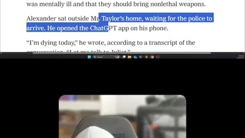His Final Conversation Was With the AI Who Killed Him