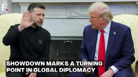 Watch the Heated White House Exchange Trump Shuts Down Zelensky Over Ukraine War N18G