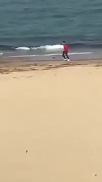 Lest we forget. When in Italy in Covid era, police, drones and helicopters chased lone