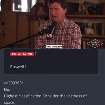 Are we alone? Clearly not…