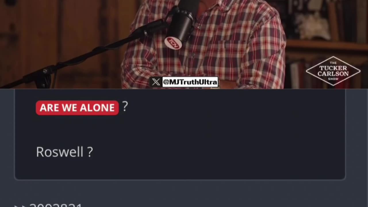 Are we alone? Clearly not…