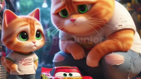 Poor father's last gift to his Kitten - Miaw Miaw Miaw Miaw Sad Song Cat Visual #cuteanimals #shorts